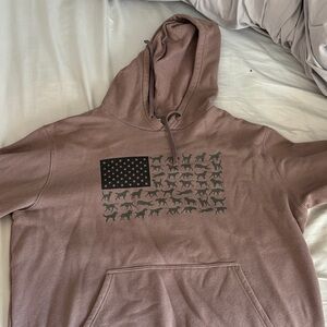 Columbia phg Dog Print Hoodie in Mauve